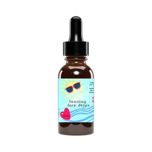 Sweet Caramel : Tanning Face Drops